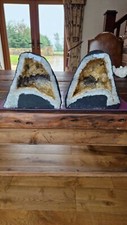 Citrine Geode Pair 422 & 423