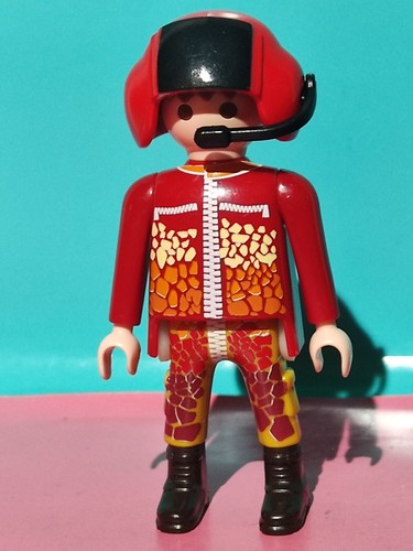 Playmobil helicopter pilot - playmobil, x1