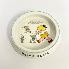 Vintage Shelley Baby’s Plate