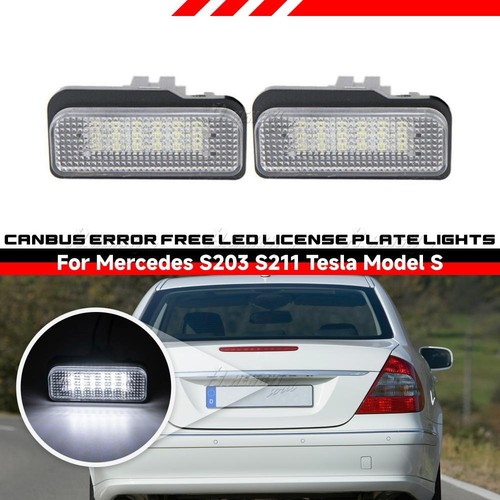 Led number plate - 2x, for