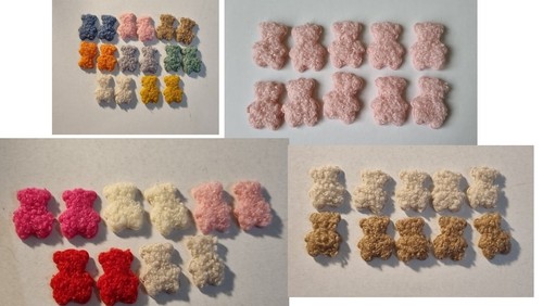Boucle fluffy teddy bear - fluffy,