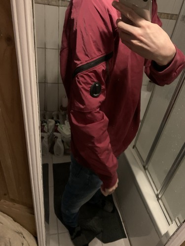 Company light jacket maroon - cp,