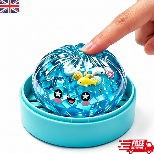 Large glitter dumpling squishy - glitter,