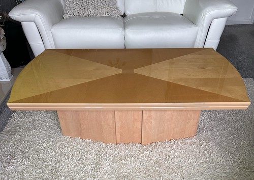 Marble effect coffee table - marble,