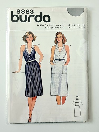 Burda womens halter - womens, dress