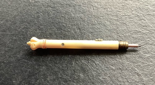 Rare victorian bone sliding - rare,