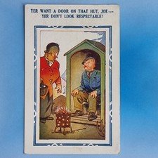 Comic Postcard 1949 Watchman