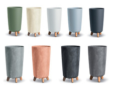 Round gracia style planter - gracia,