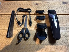 Broadcare Hair Clipper - USB Rechargeable Kit with 4 Combs 3/6/9/12mm