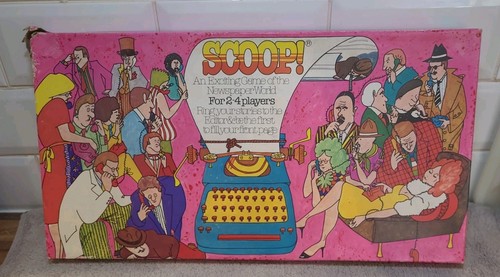 Vintage 1970 scoop board - scoop,