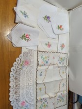 Vintage Lot 6 white