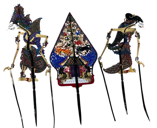 Indonesian wayang kulit - indonesian, shadow