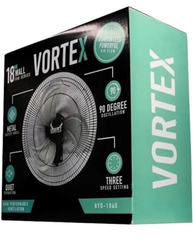 Vortex wall fan 3 speed - 18",
