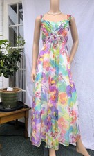 Monsoon 100% Silk Maxi Dress