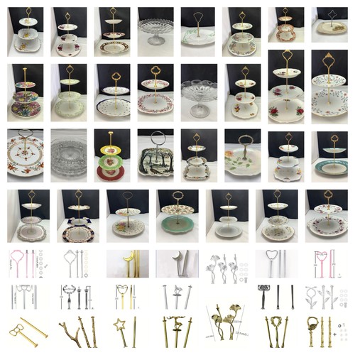 Vintage china cake stand - china,