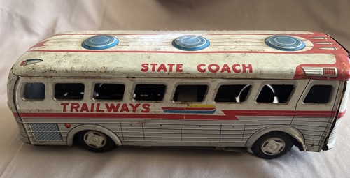 Trailways stage coach bus - trailways,
