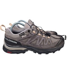 Salomon X Ward Leather GTX Women's Hiking Shoes Size 5.5 Trail Gore-Tex Walking