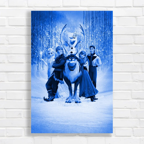 Frozen enchanted winter blue - frozen,