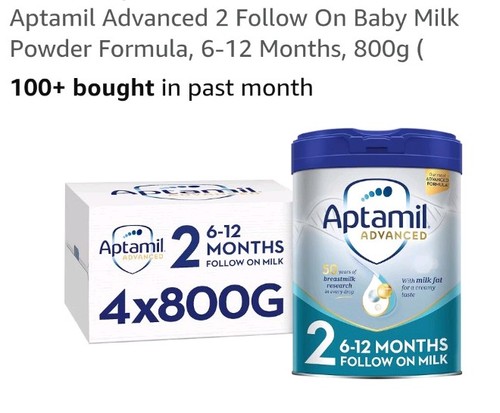 8x800g aptamil follow on - 2,