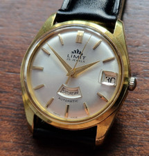 STUNNING LARGE VINTAGE 1960's 'LIMIT ' DAY/DATE SWISS AUTOMATIC GENTS WATCH