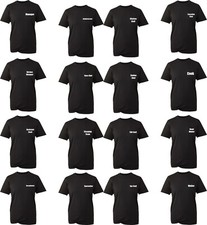 All Restaurant Staff Uniform Pack T-Shirt Manager Admin Workwear Unisex Gift Top