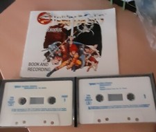 Vintage Talking Stories Audio Cassette Tapes - Thundercats Exodus & Ho the Movie