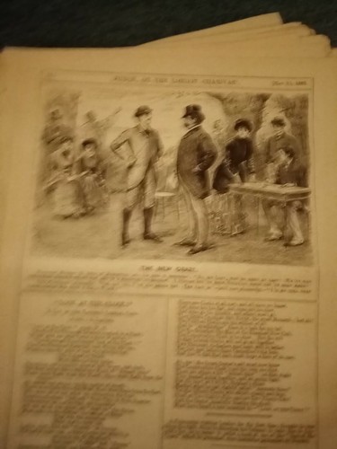 Kvc10 ephemera 1883 original - ephemera,