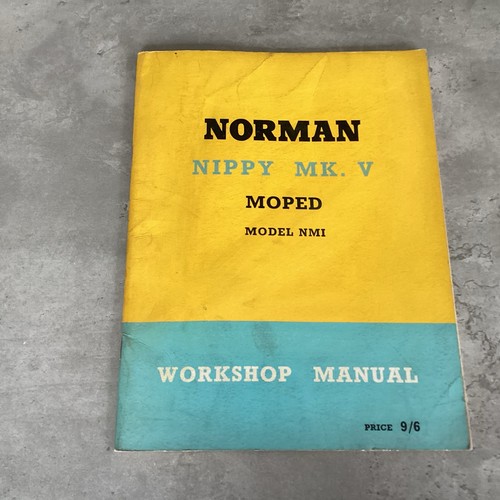 Norman workshop manual - manual,, moped