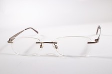 Jaeger Eyeglasses Mod.271 Women Brown Rimless Titanium Eyewear Glasses Frames