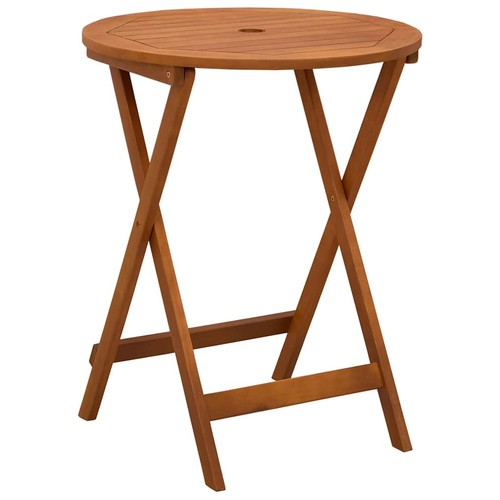 Folding garden table brown - folding,