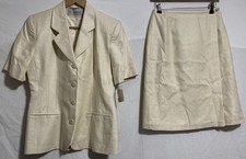 J.Taylor dark cream 100% silk