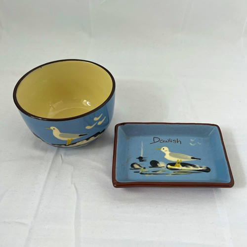 Torquay pottery blue cream - torquay, &