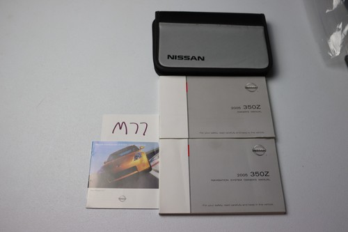 2005 nissan 350z - owners, manual