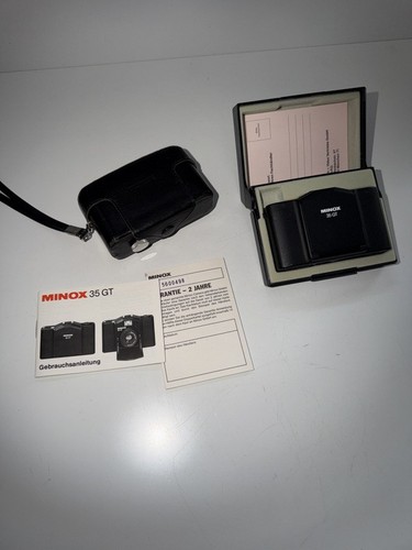 Minox camera with - 35, gt