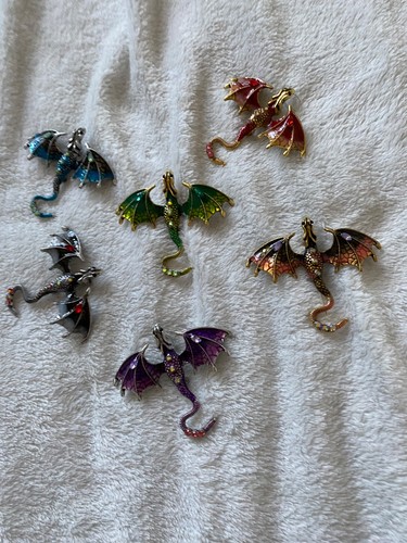 Dragon brooches - , only)