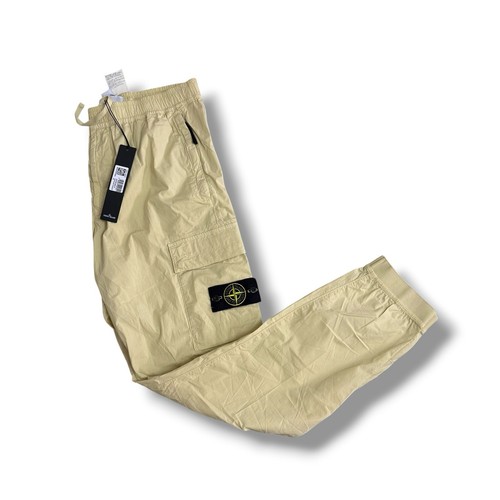Stone island beige cuffed - island,