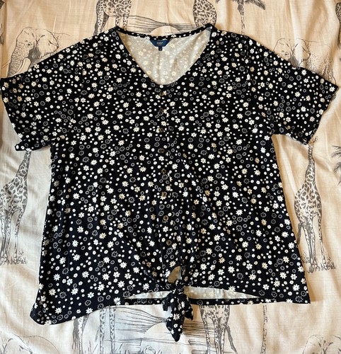 Cotton traders navy white - &,