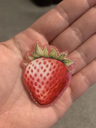 Strawberry lovers fridge - lovers,