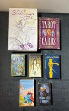 Tarot Cards Bundle – 7 Decks – Shadowscapes, Witches, 78 Doors, White Cats –Used