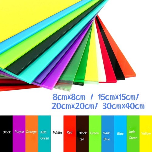Coloured perspex sheets plate - coloured,