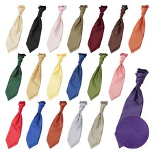 Mens Pre-Tied Scrunchie Cravat