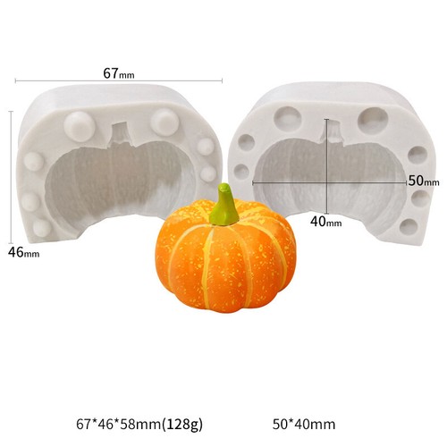 Silicone halloween pumpkin - silicone,