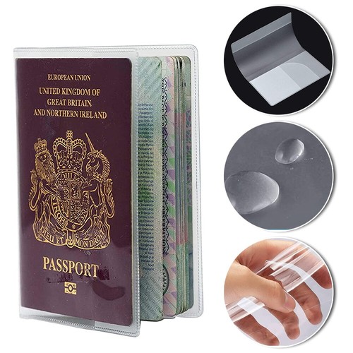 New transparent passport cover - transparent,
