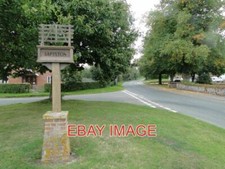 PHOTO  SAPISTON VILLAGE SIGN