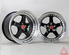 Autostar GT5R 19" 9.5" 10.5" ET22 alloys fits 350Z Skyline RX7 Supra 5x114.3 NEW