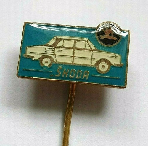 Skoda 1000mb vintage enamel - 1000mb,