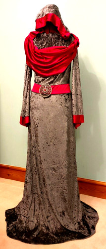 Ladies pagan wiccan hooded - pagan,
