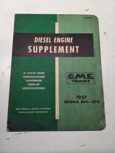 Gmc truck diesel engine - gmc,