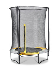 Plum Play 4.5ft Junior Jungle Trampoline with Enclosure & Sounds Kids Outdoor