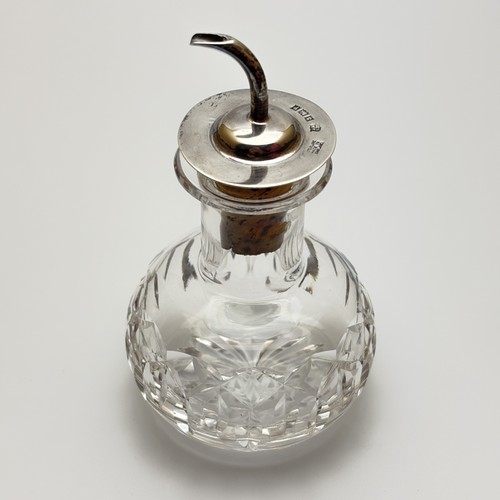 Vintage cut glass bitters - vintage,